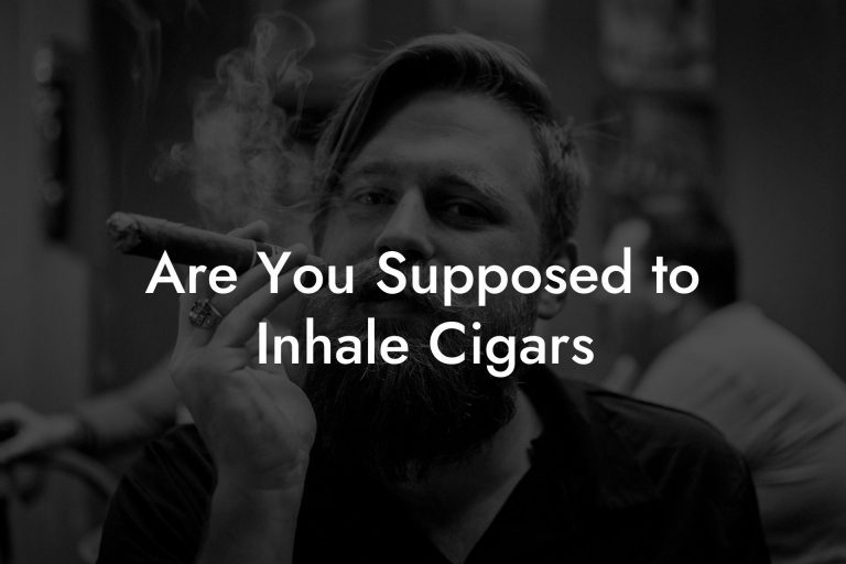 Are You Supposed To Inhale Cigars Swinger Cigar Cigar Lifestyle