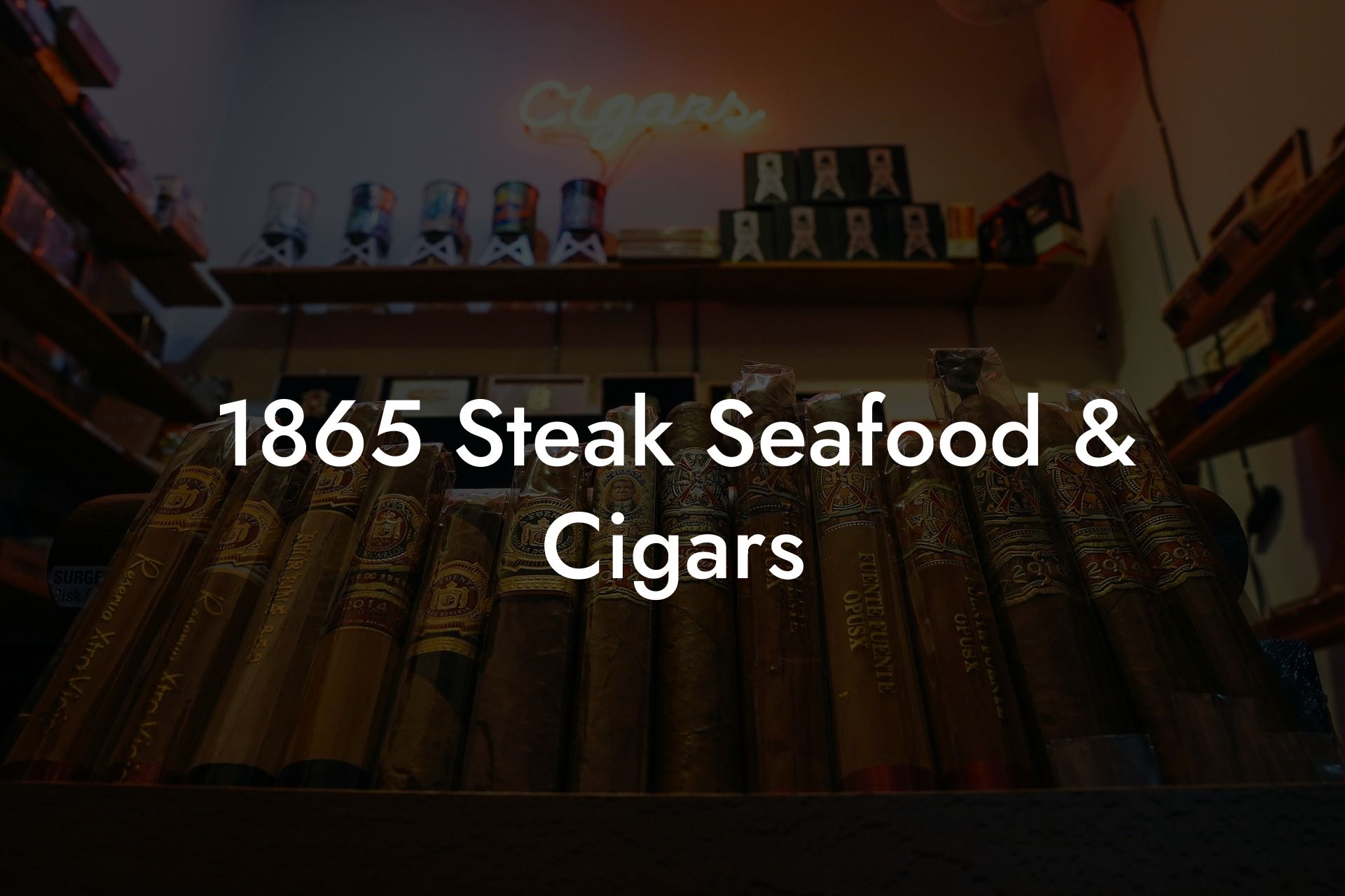 1865 Steak Seafood & Cigars