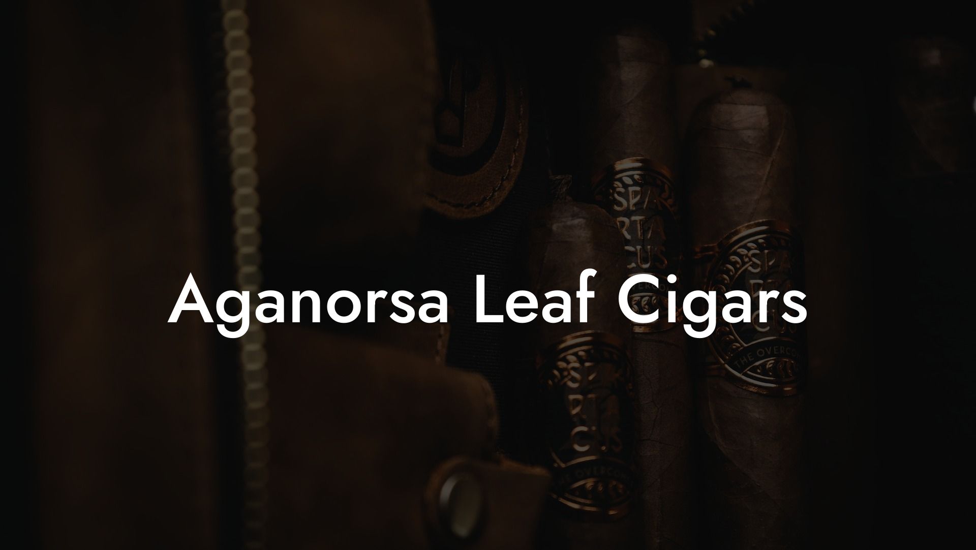 Aganorsa Leaf Cigars