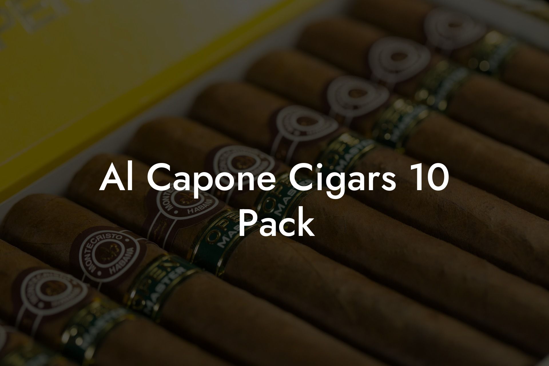 Al Capone Cigars 10 Pack