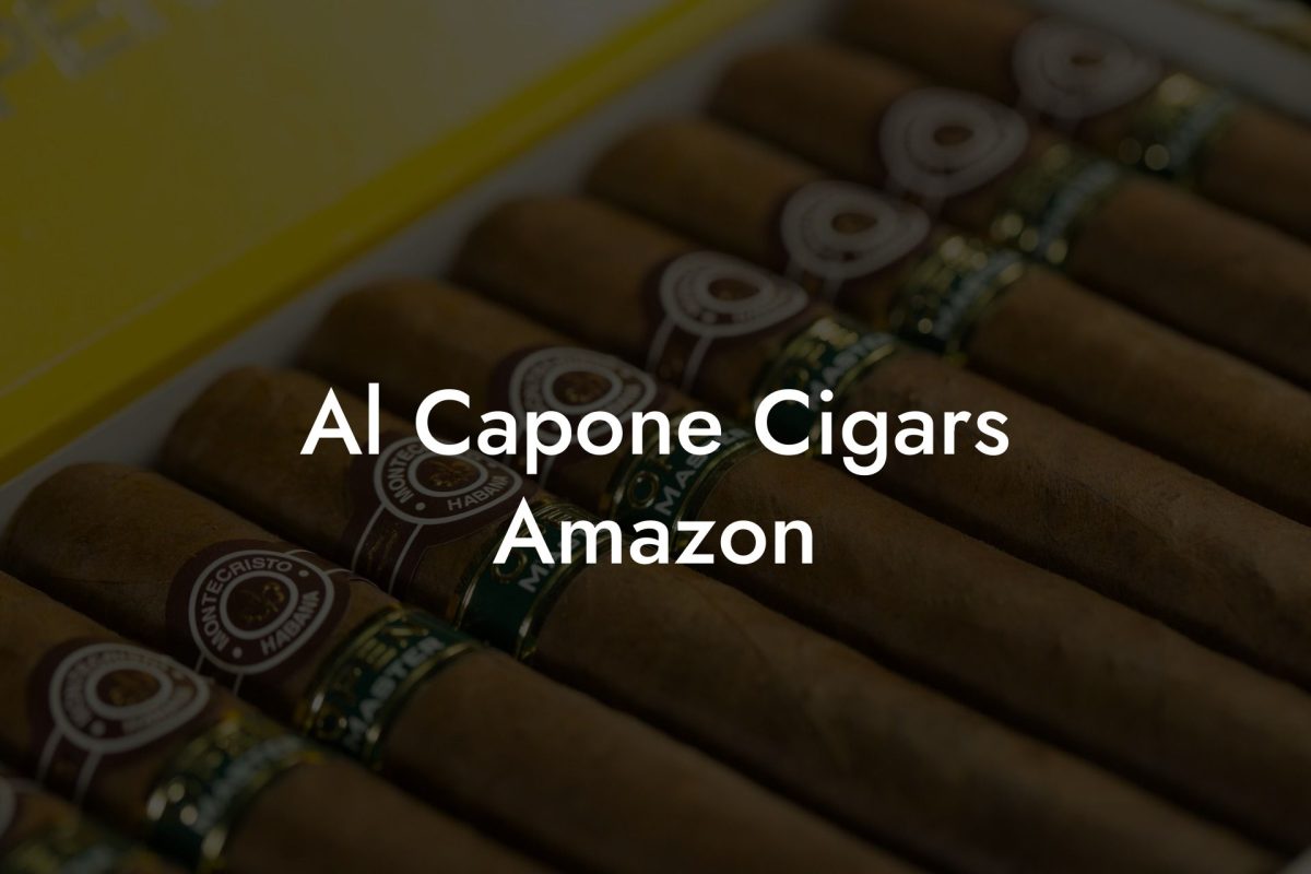 Al Capone Cigars Amazon