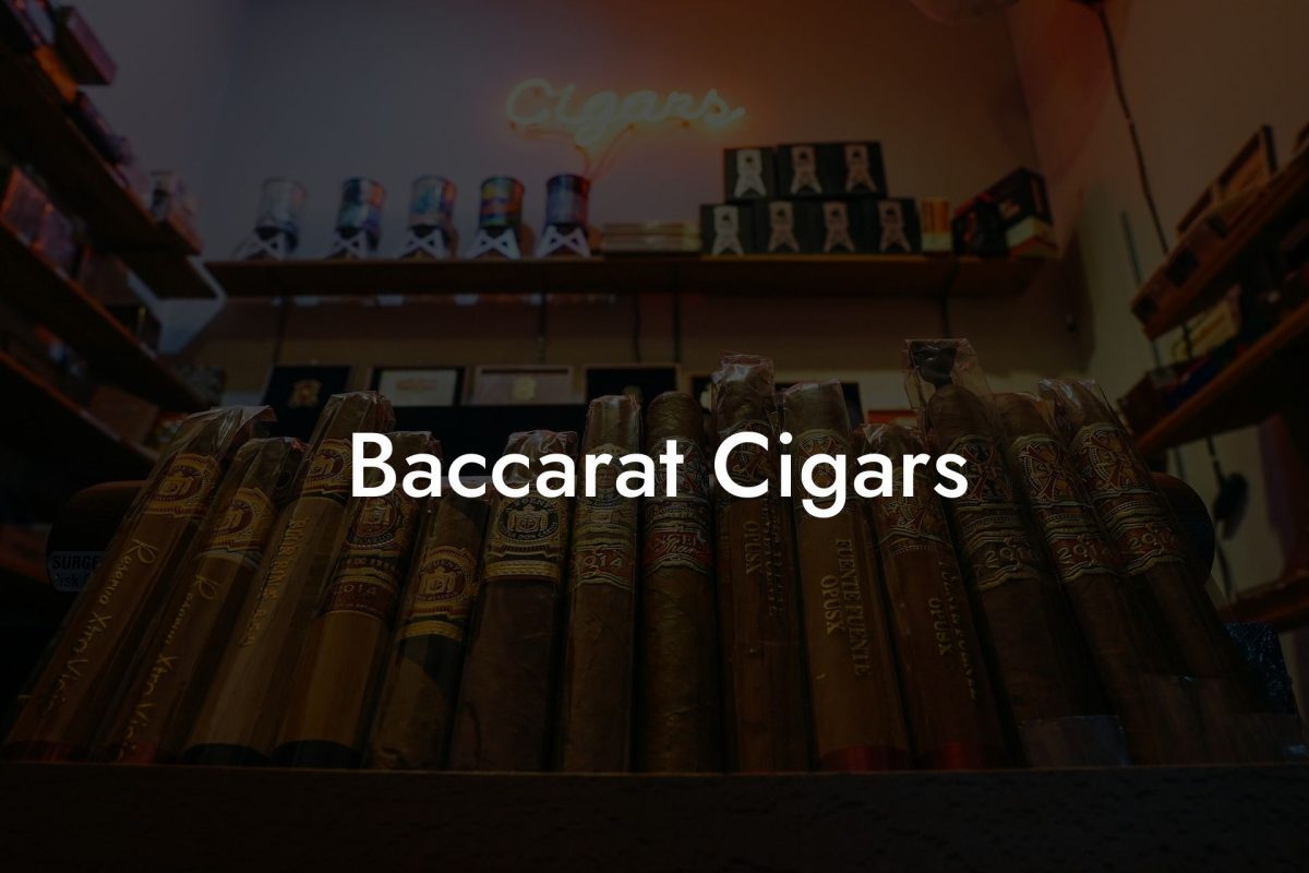 Baccarat Cigars