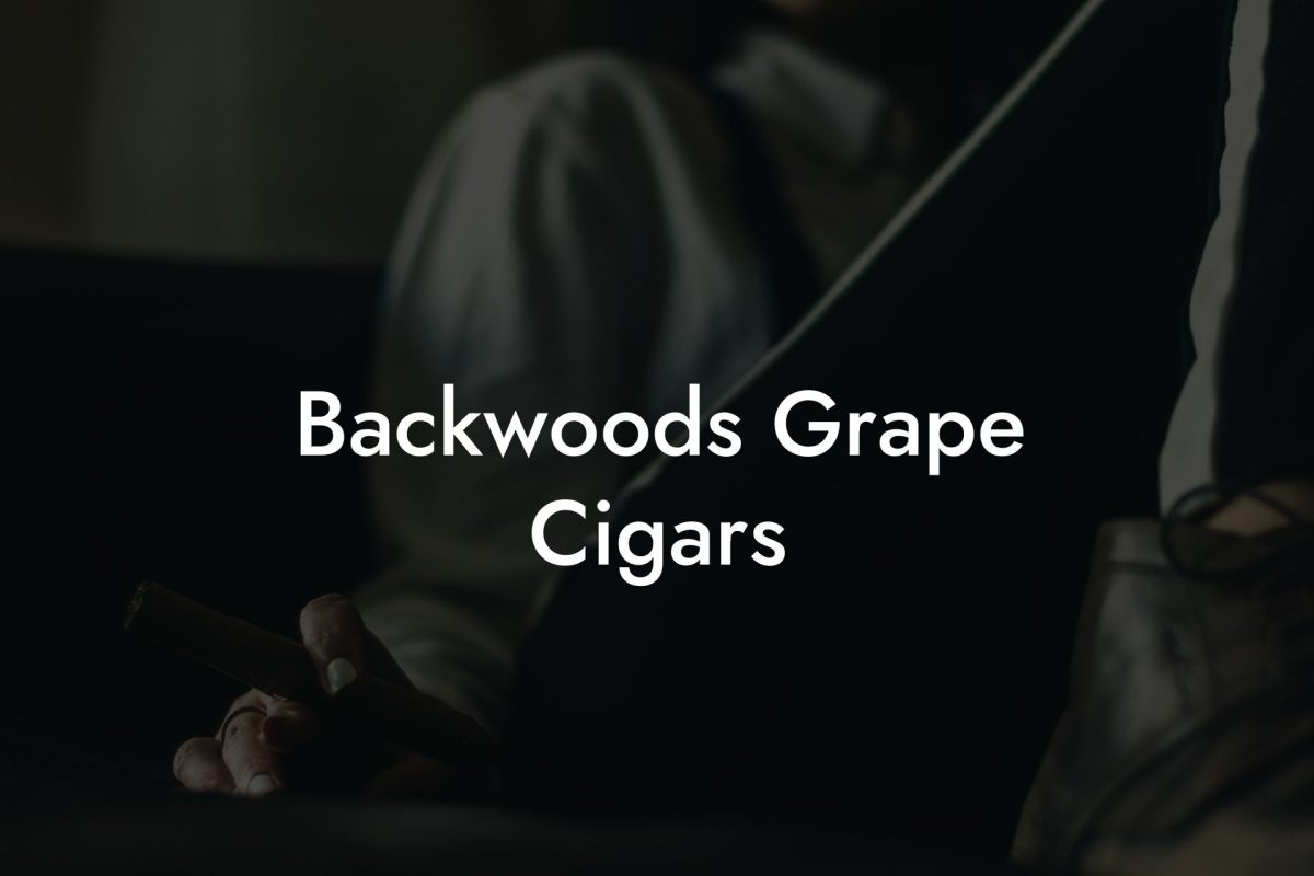 Backwoods Grape Cigars