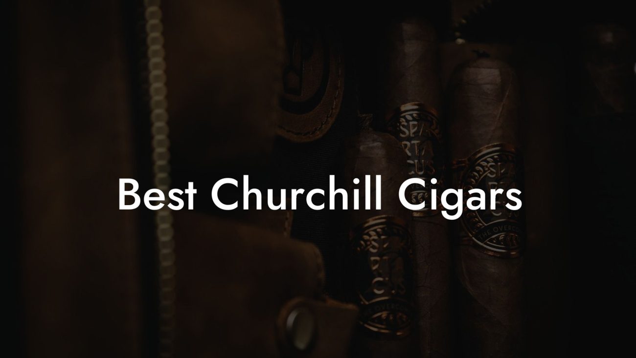 Best Churchill Cigars