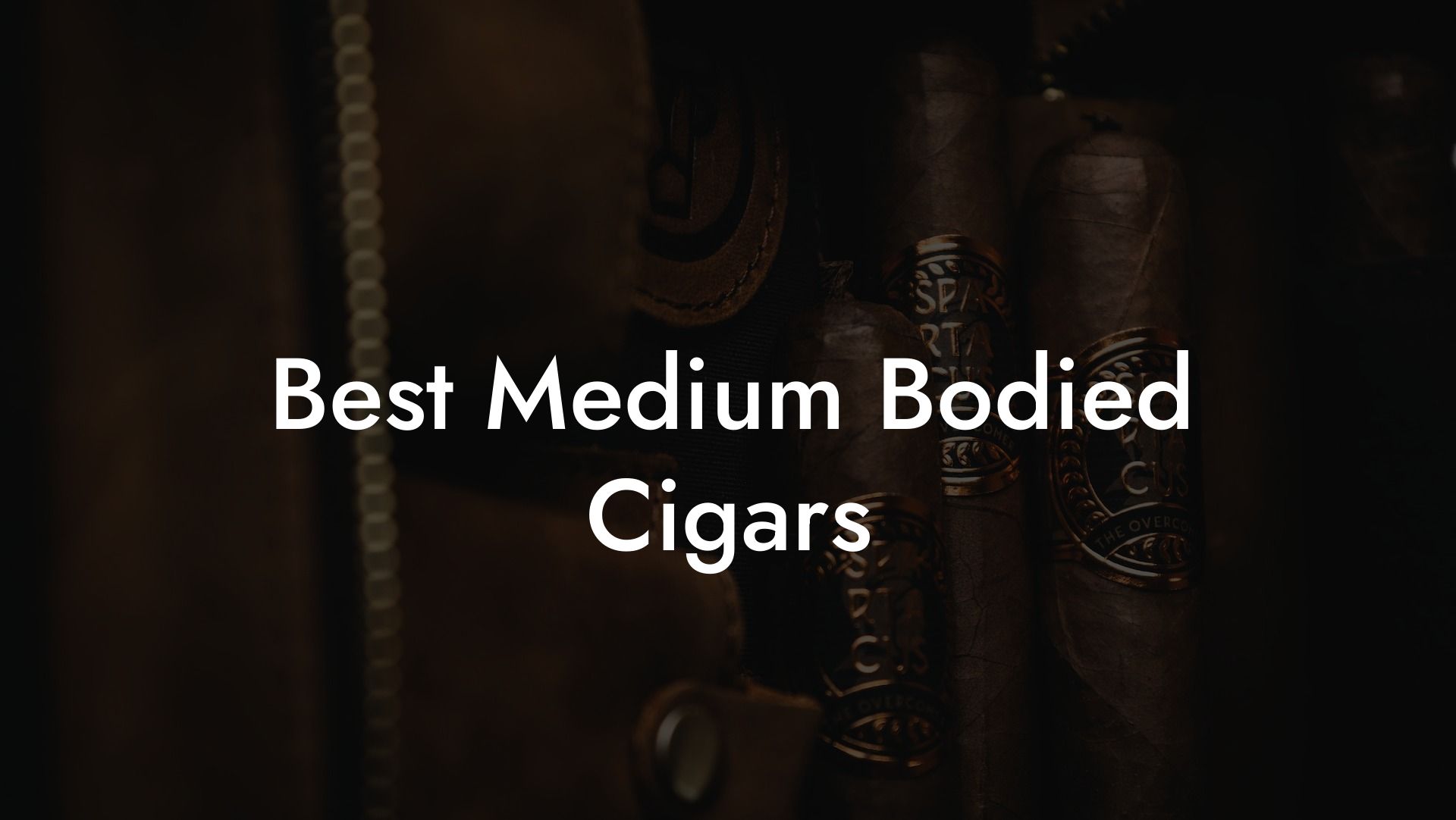 Best Medium Bodied Cigars