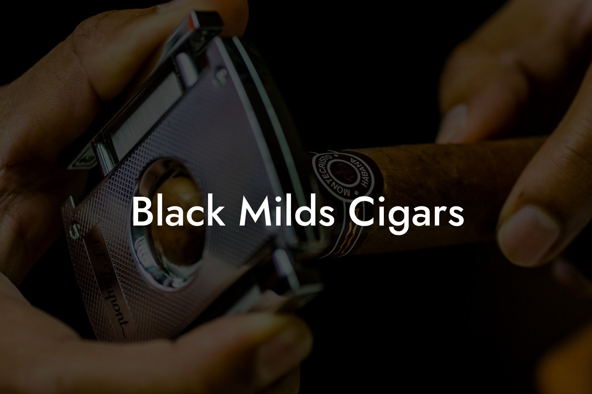 Black Milds Cigars