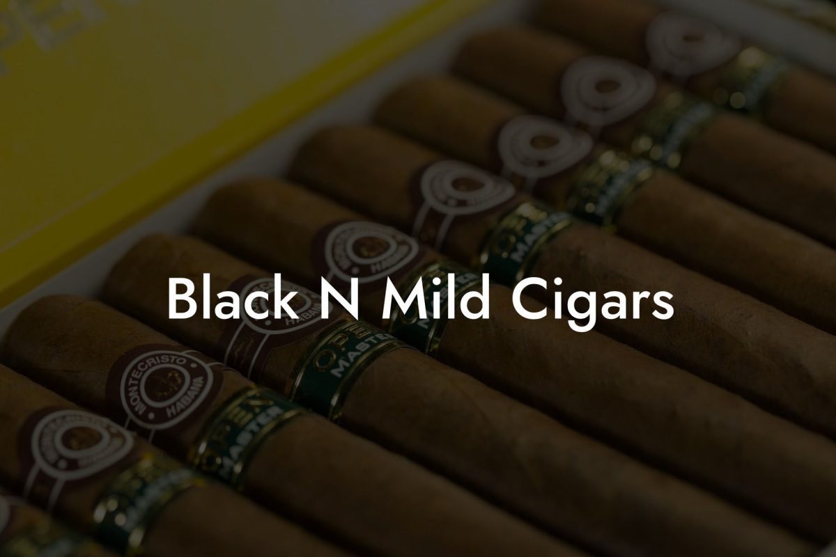 Black N Mild Cigars