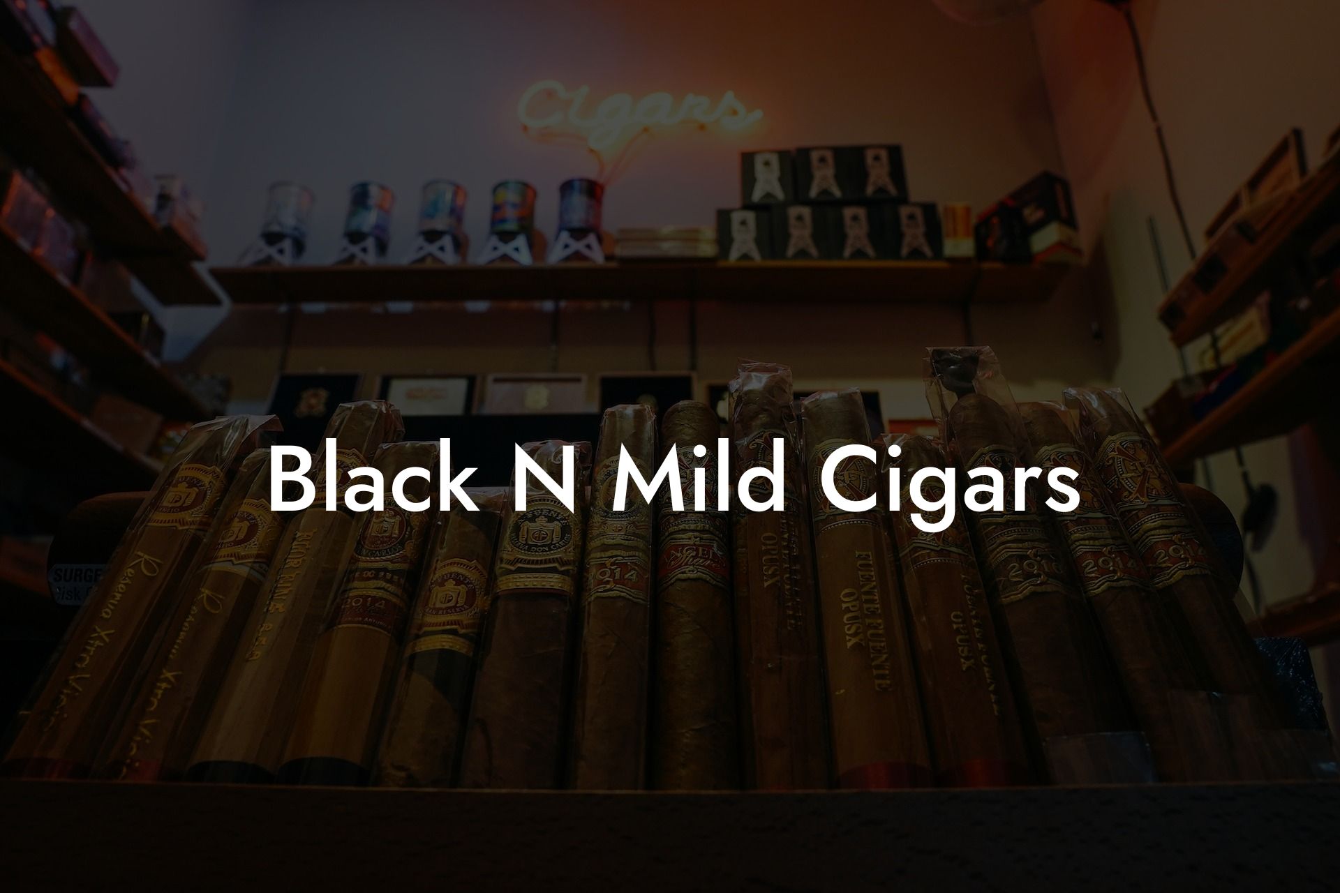 Black N Mild Cigars