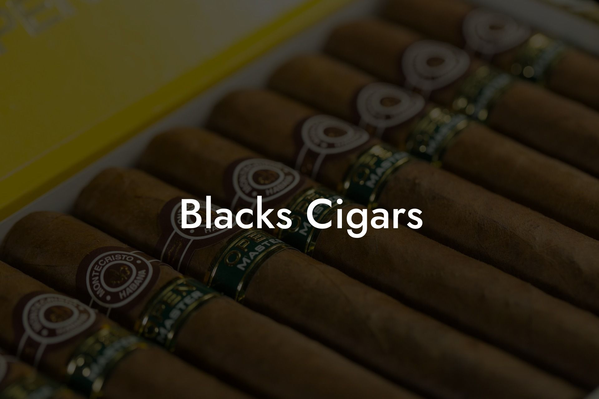 Blacks Cigars