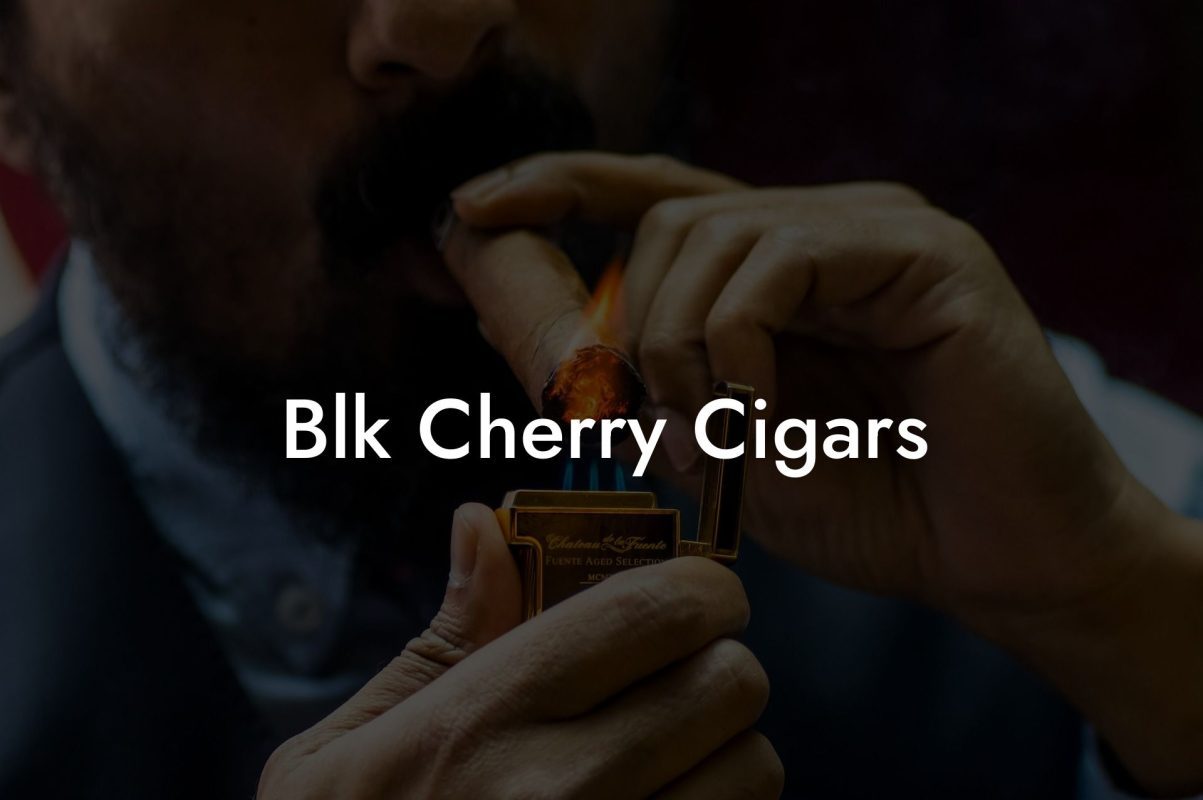 Blk Cherry Cigars