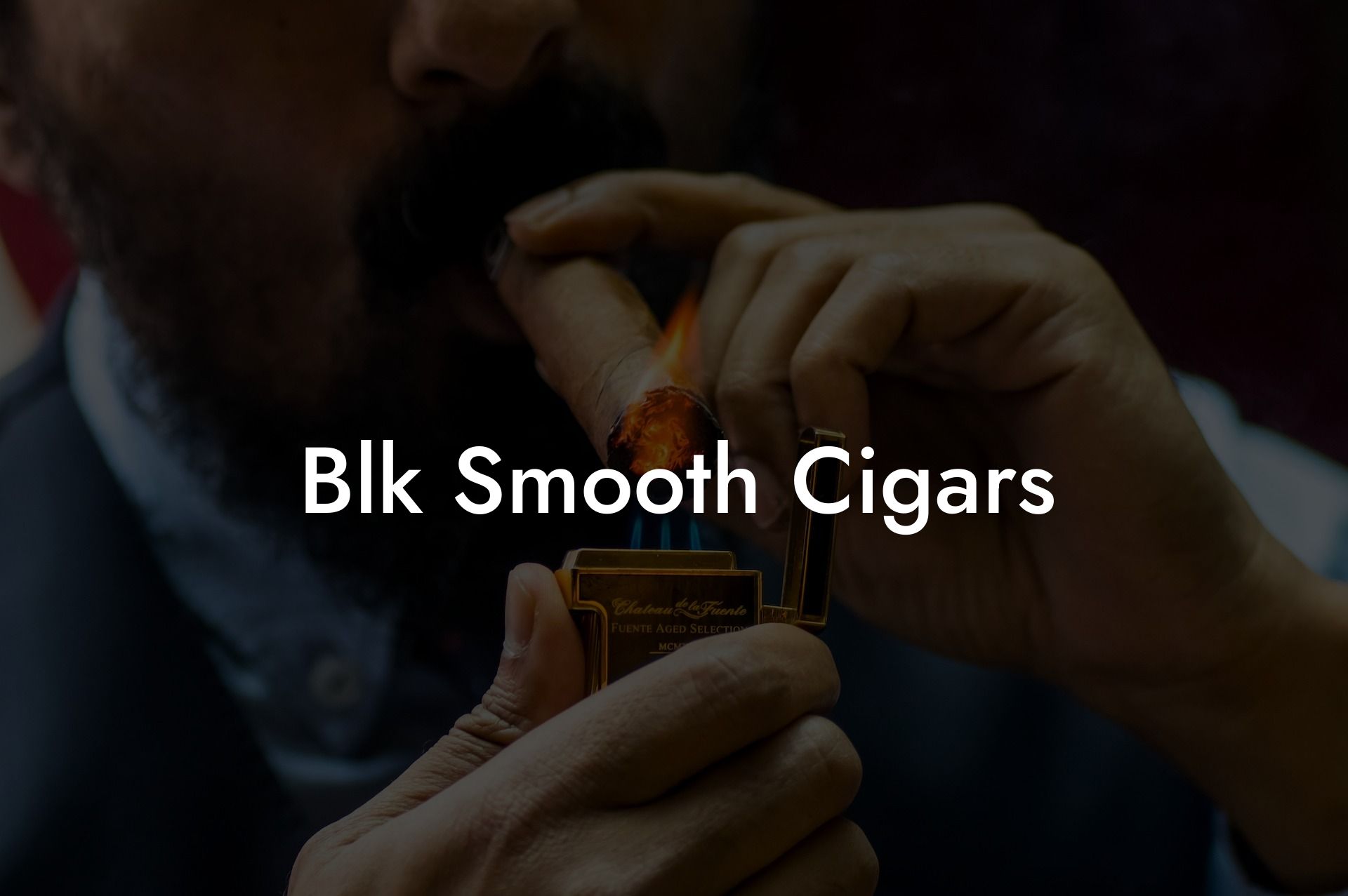 Blk Smooth Cigars