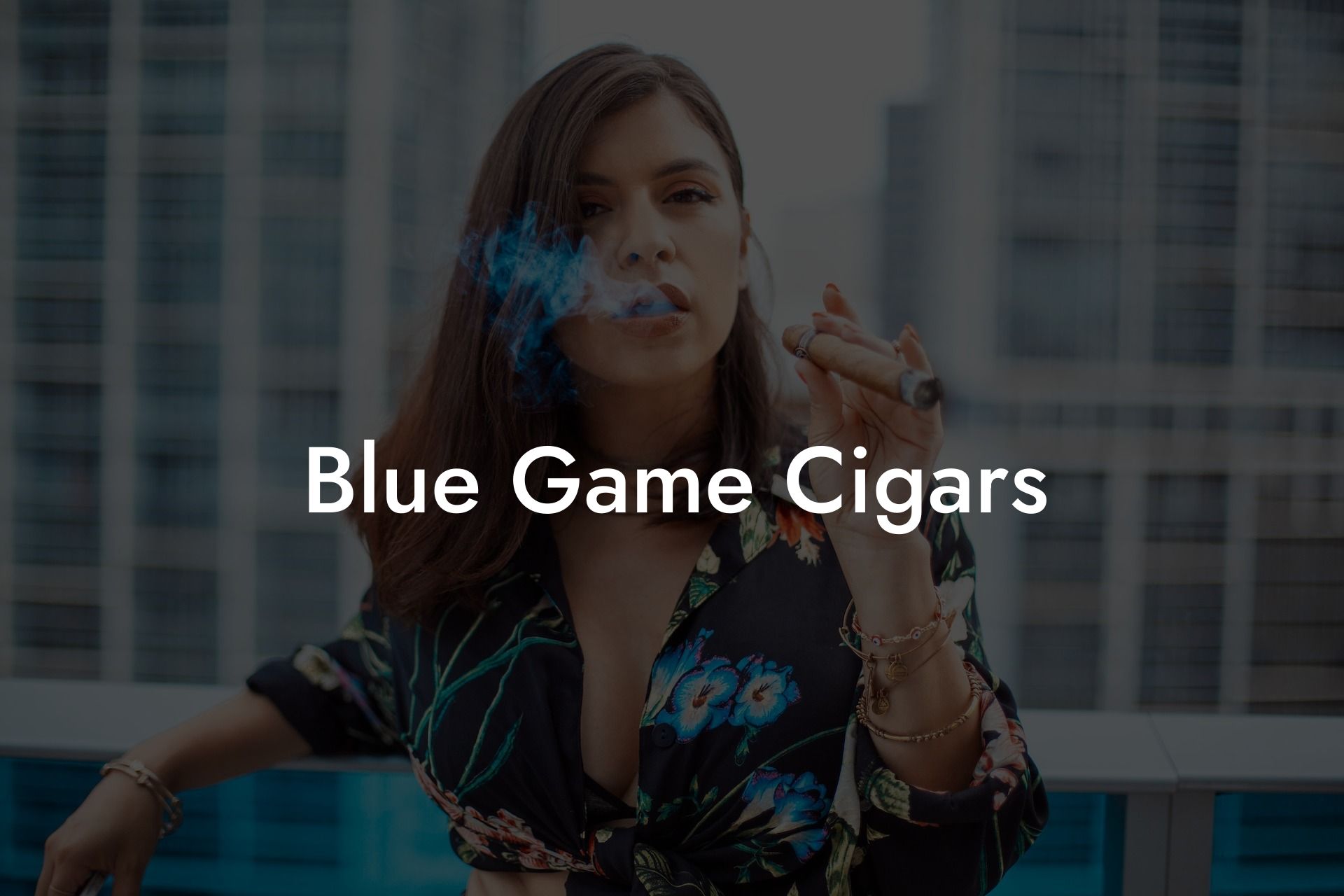 Blue Game Cigars