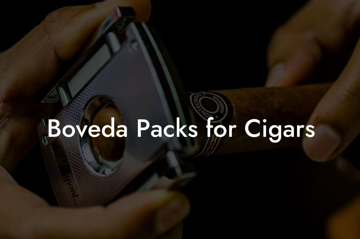 Boveda Packs for Cigars