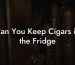 Can You Keep Cigars in the Fridge