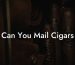 Can You Mail Cigars