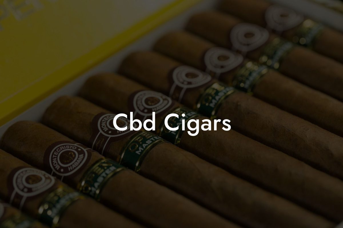 Cbd Cigars