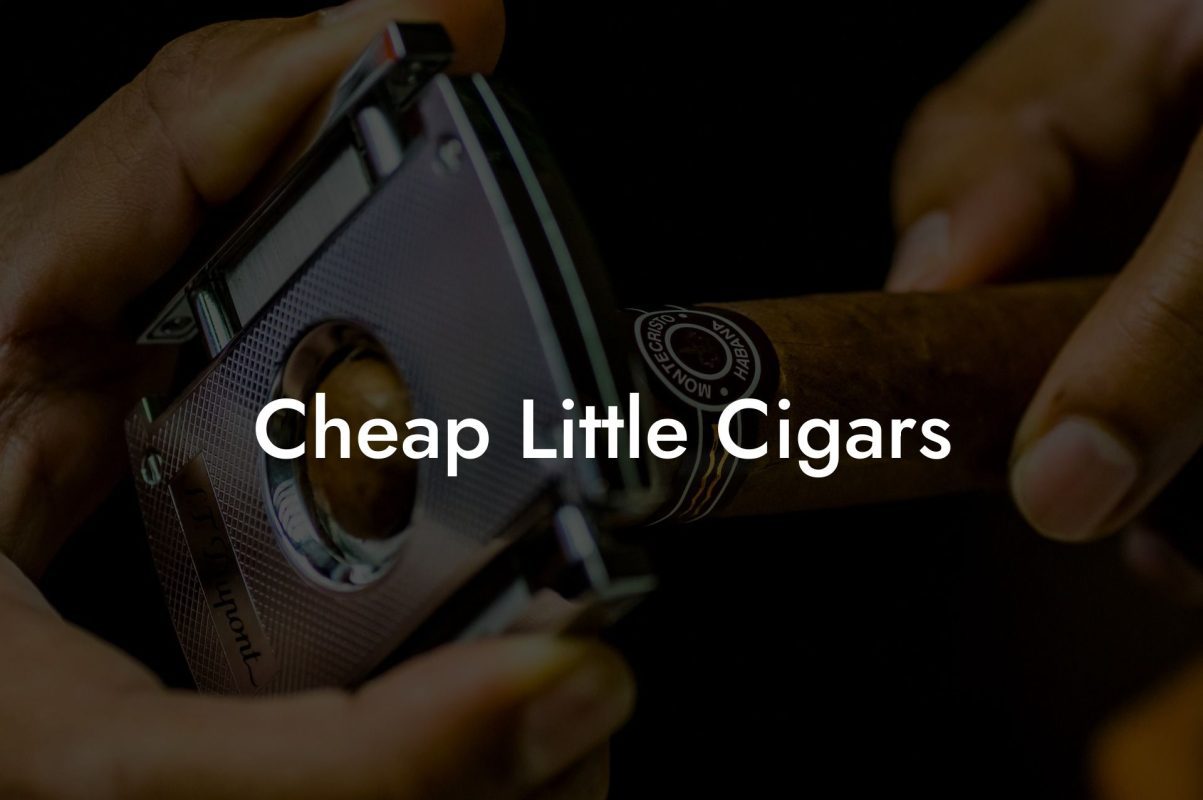 Cheap Little Cigars