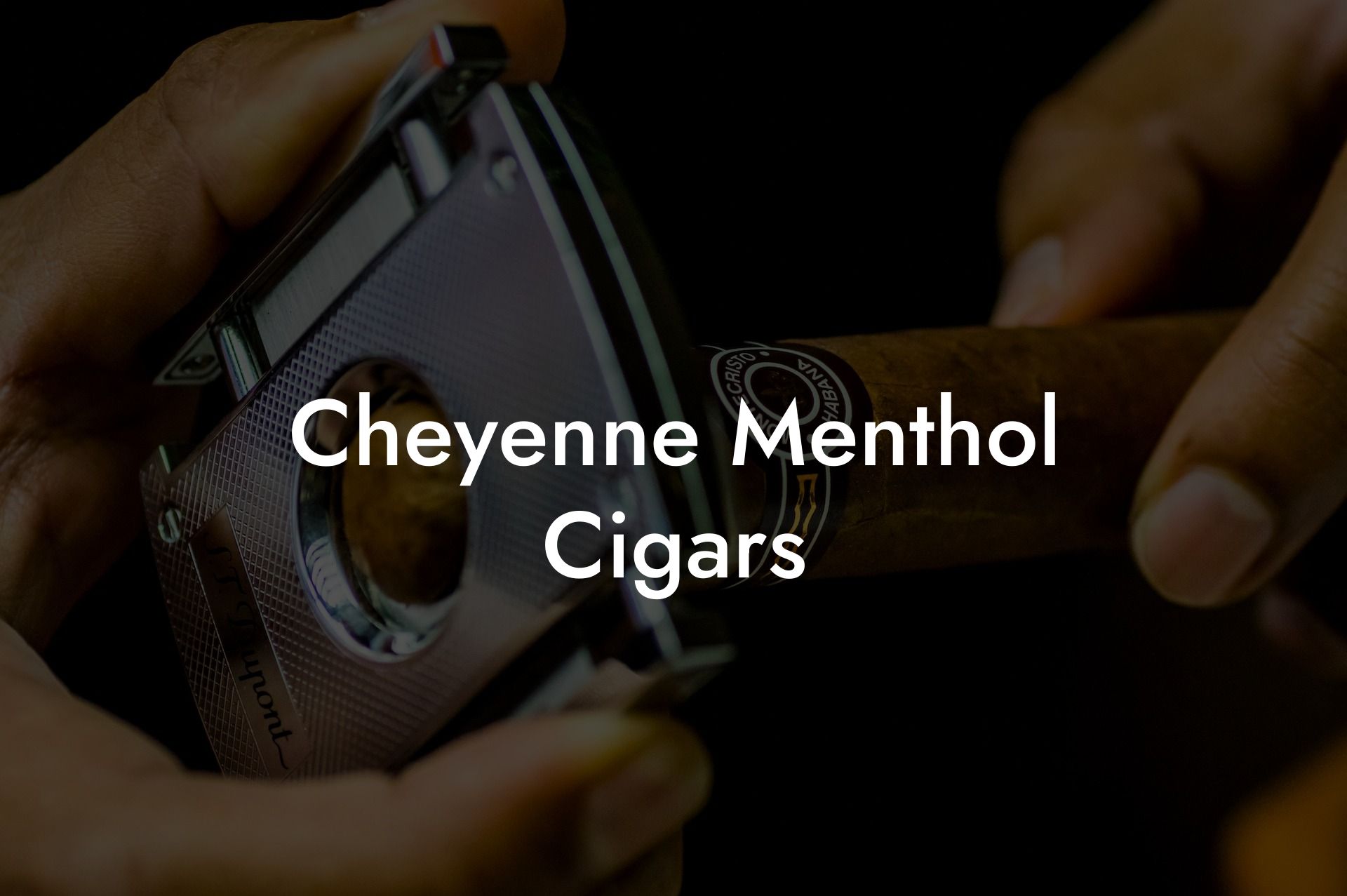 Cheyenne Menthol Cigars