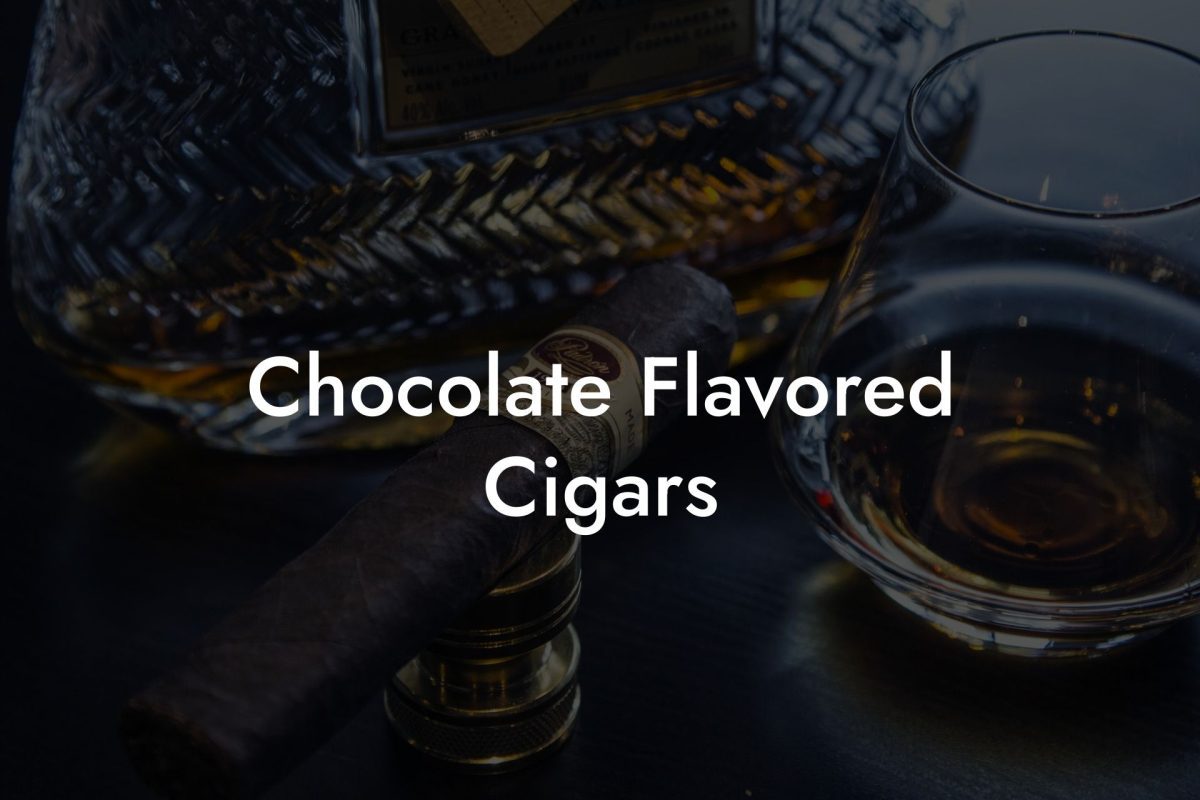 Chocolate Flavored Cigars