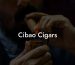 Cibao Cigars