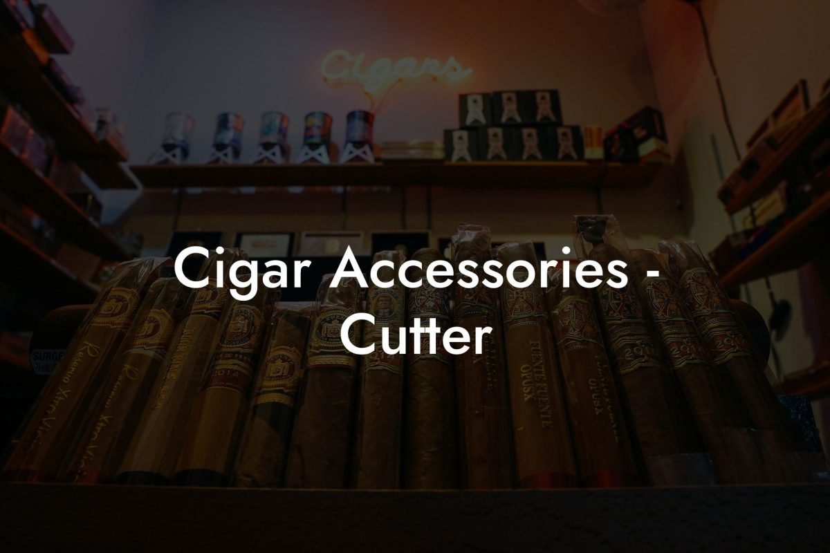 Cigar Accessories Cutter Cigar Accessories - Cutter