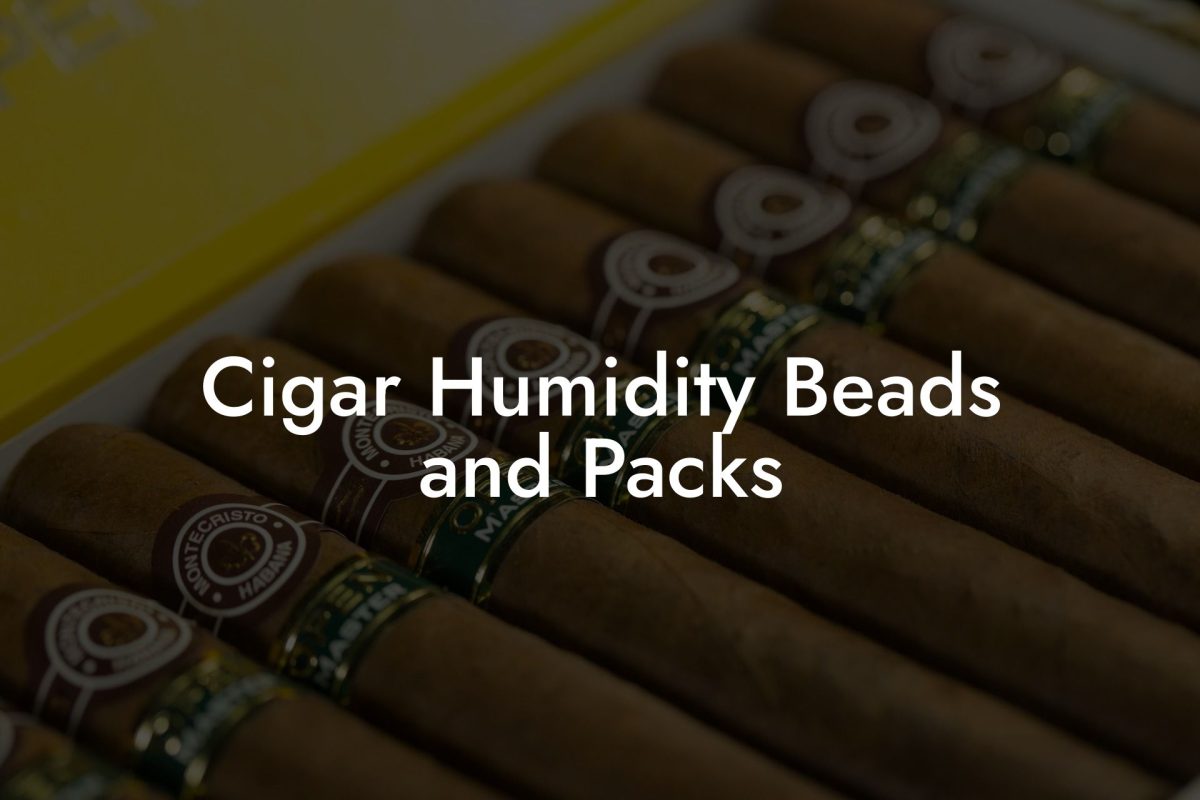 Cigar Humidity Beads and Packs Cigar Humidity Beads and Packs