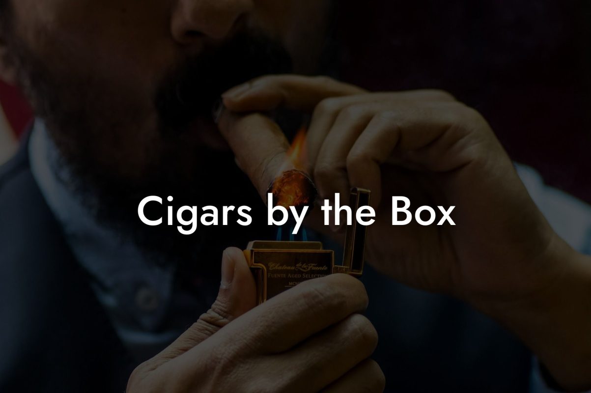 Cigars by the Box