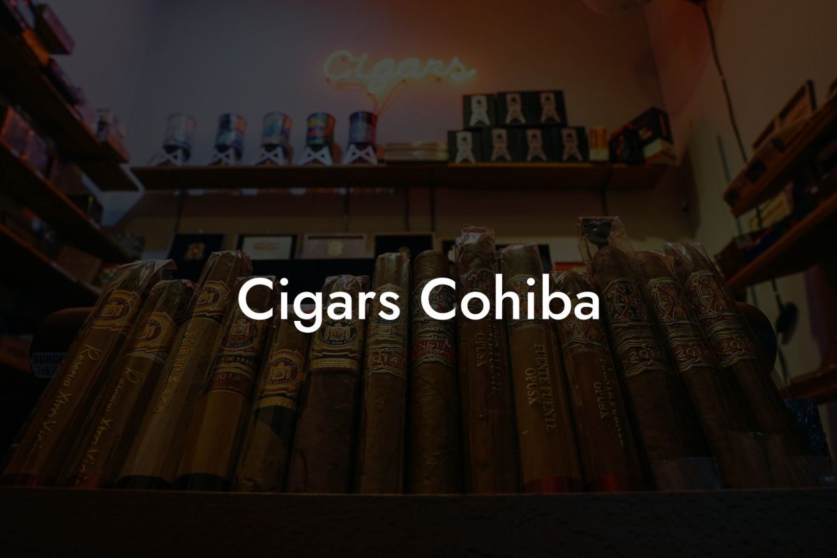 Cigars Cohiba