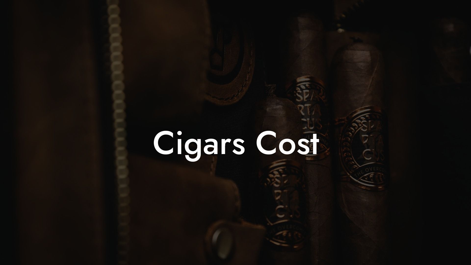 Cigars Cost