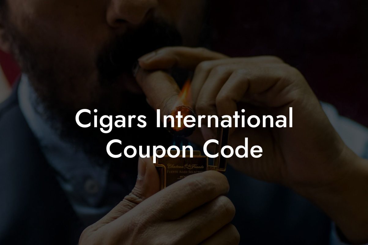 Cigars International Coupon Code