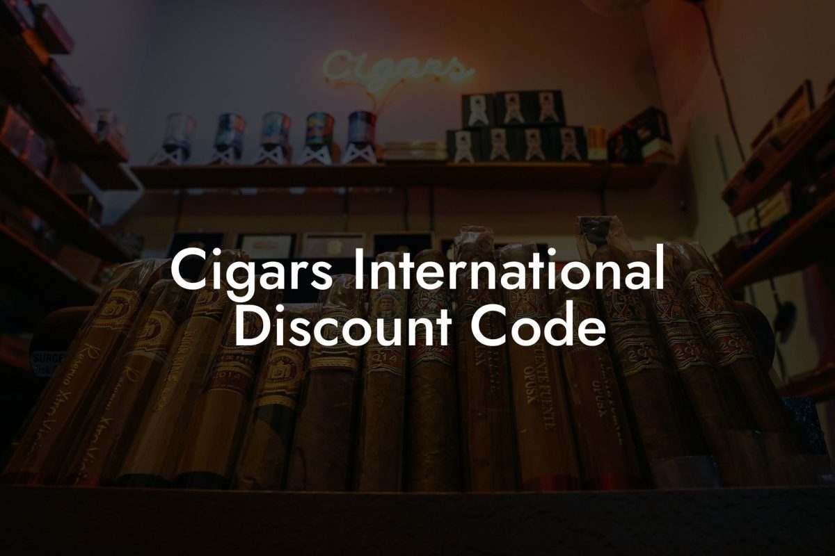 Cigars International Discount Code