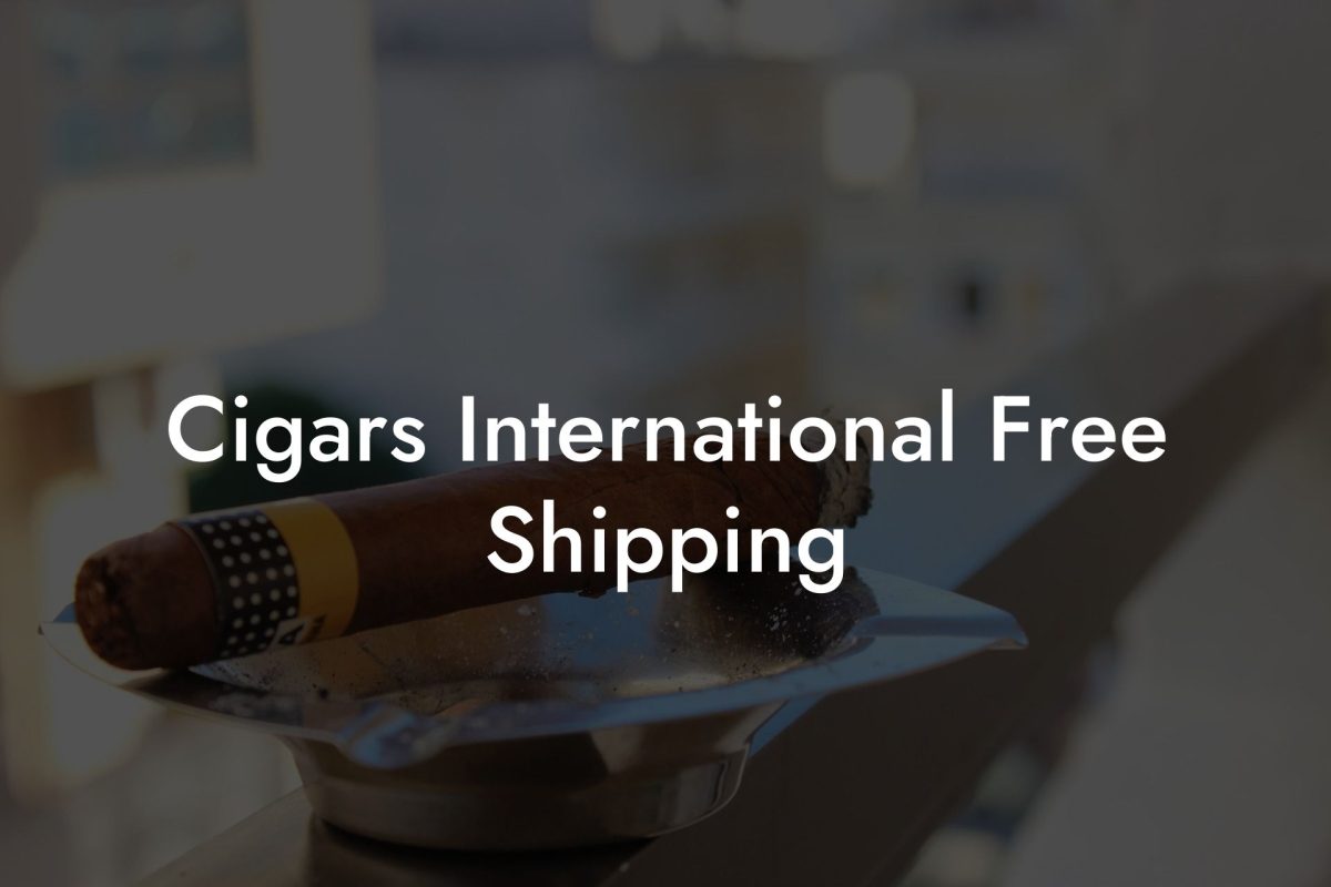 Cigars International Free Shipping