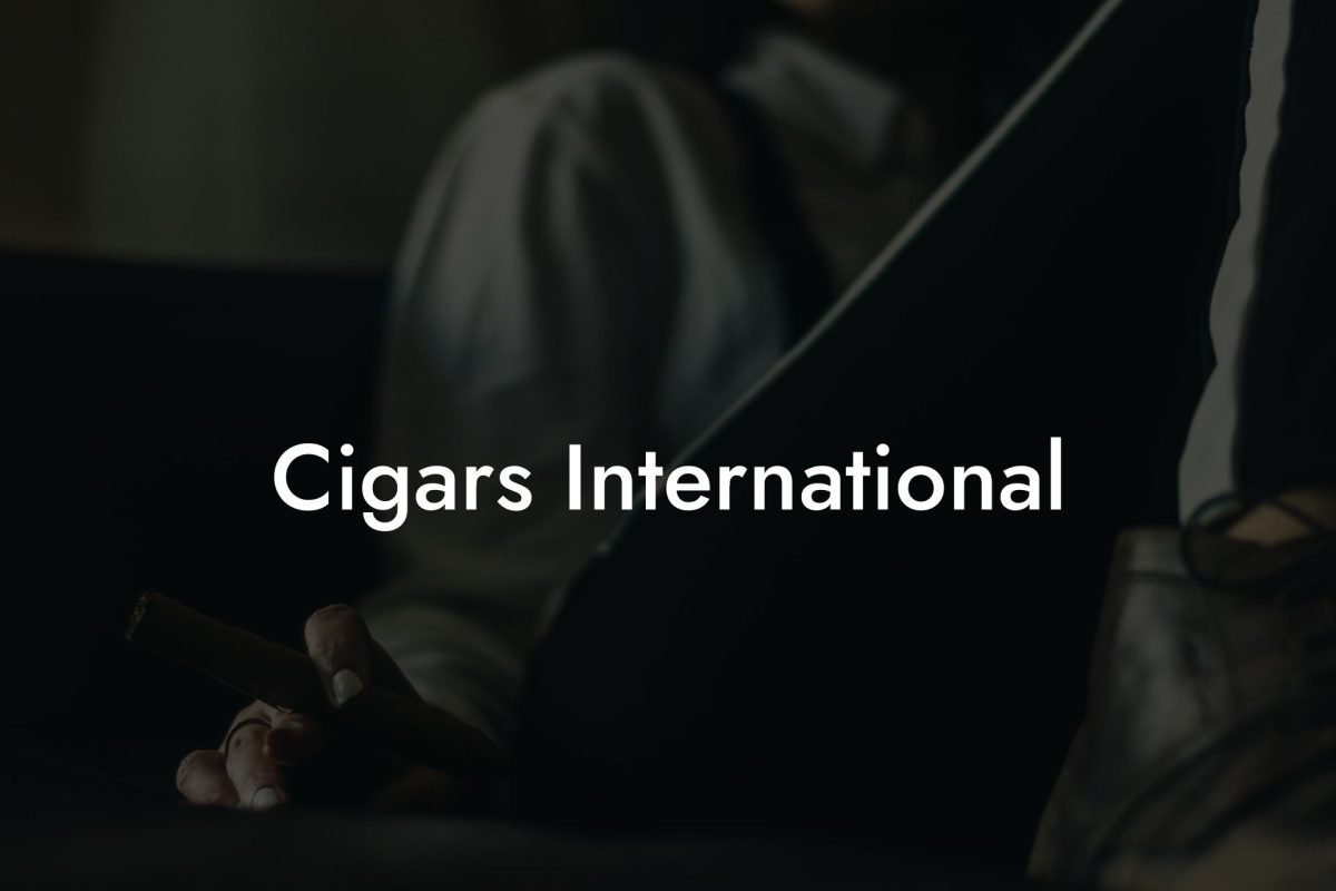 Cigars International Promo Code Swinger Cigar Cigar Lifestyle