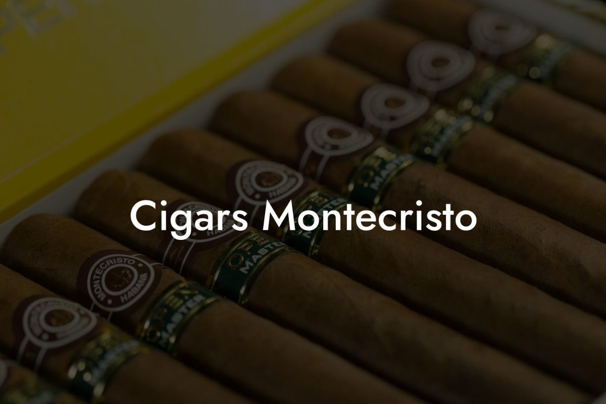 Cigars Montecristo