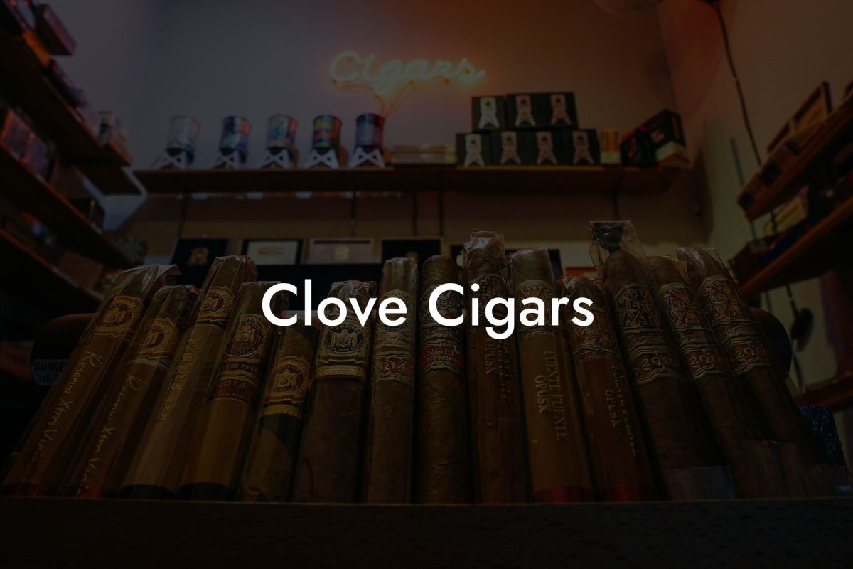 Clove Cigars