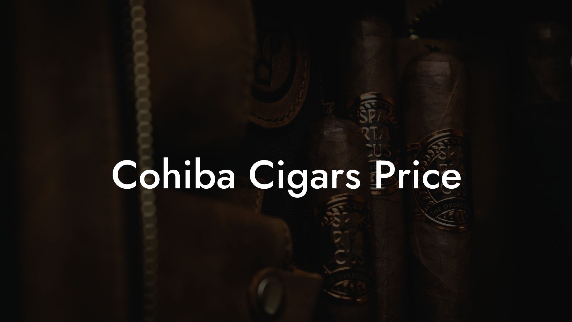 Cohiba Cigars Price