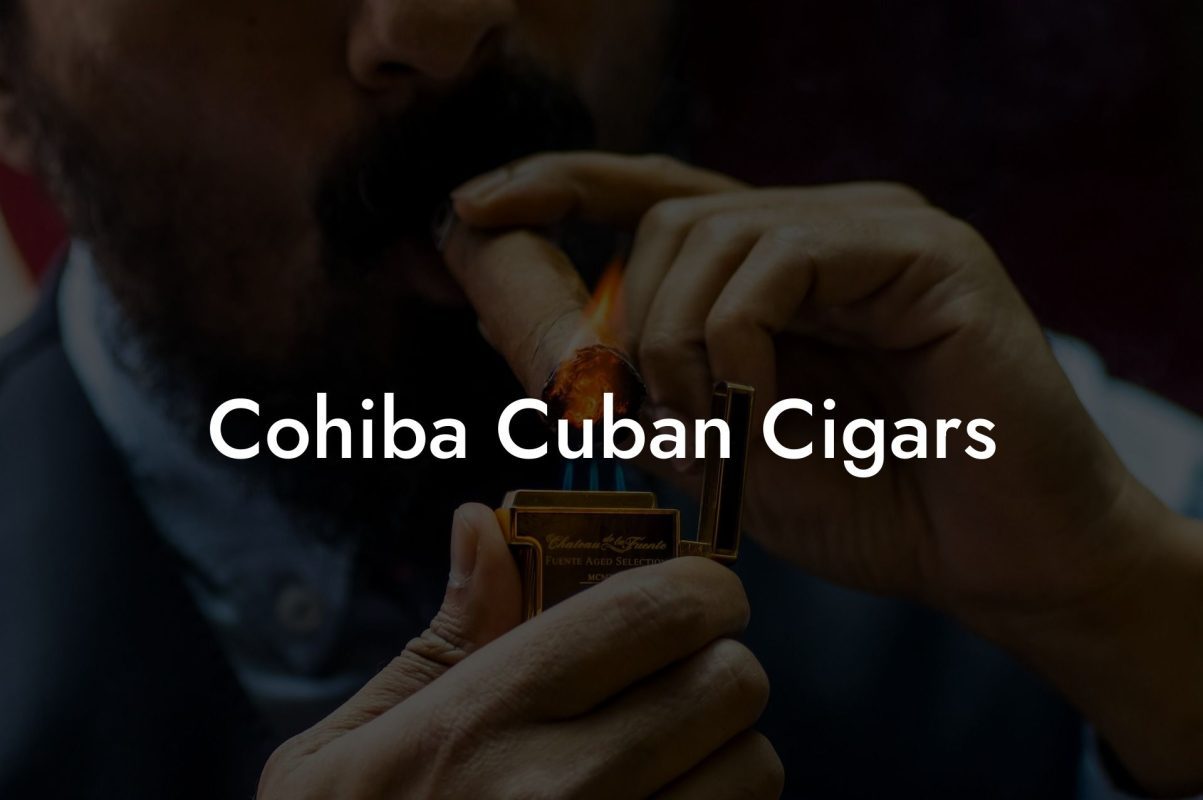 Cohiba Cuban Cigars