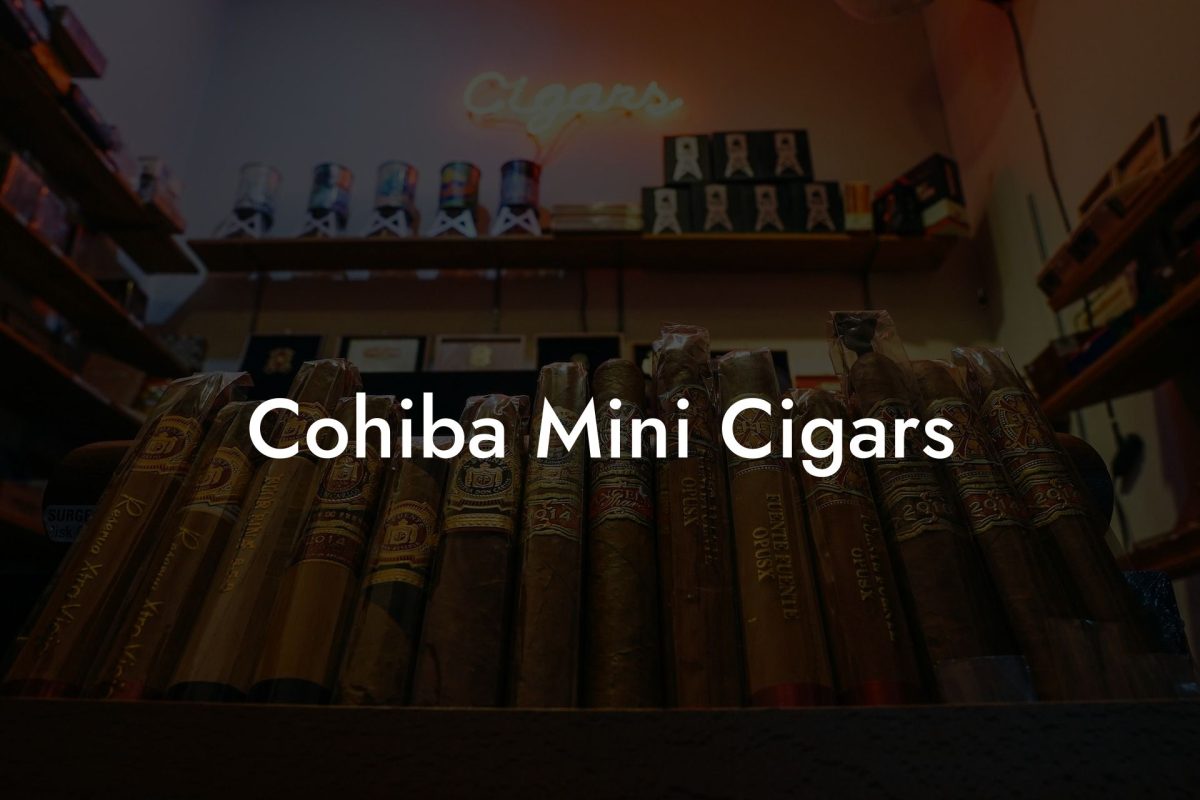 Cohiba Mini Cigars