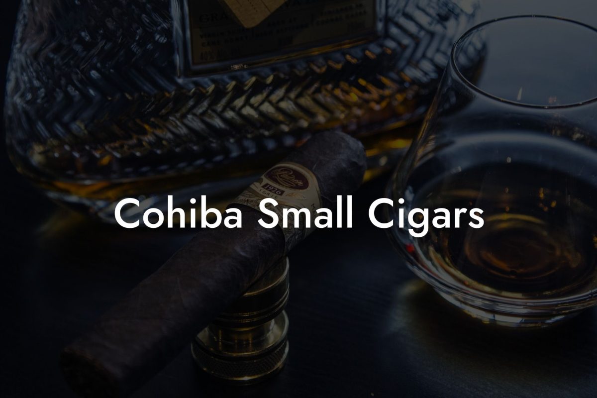 Cohiba Small Cigars