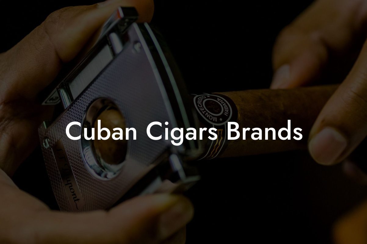 Cuban Cigars Brands