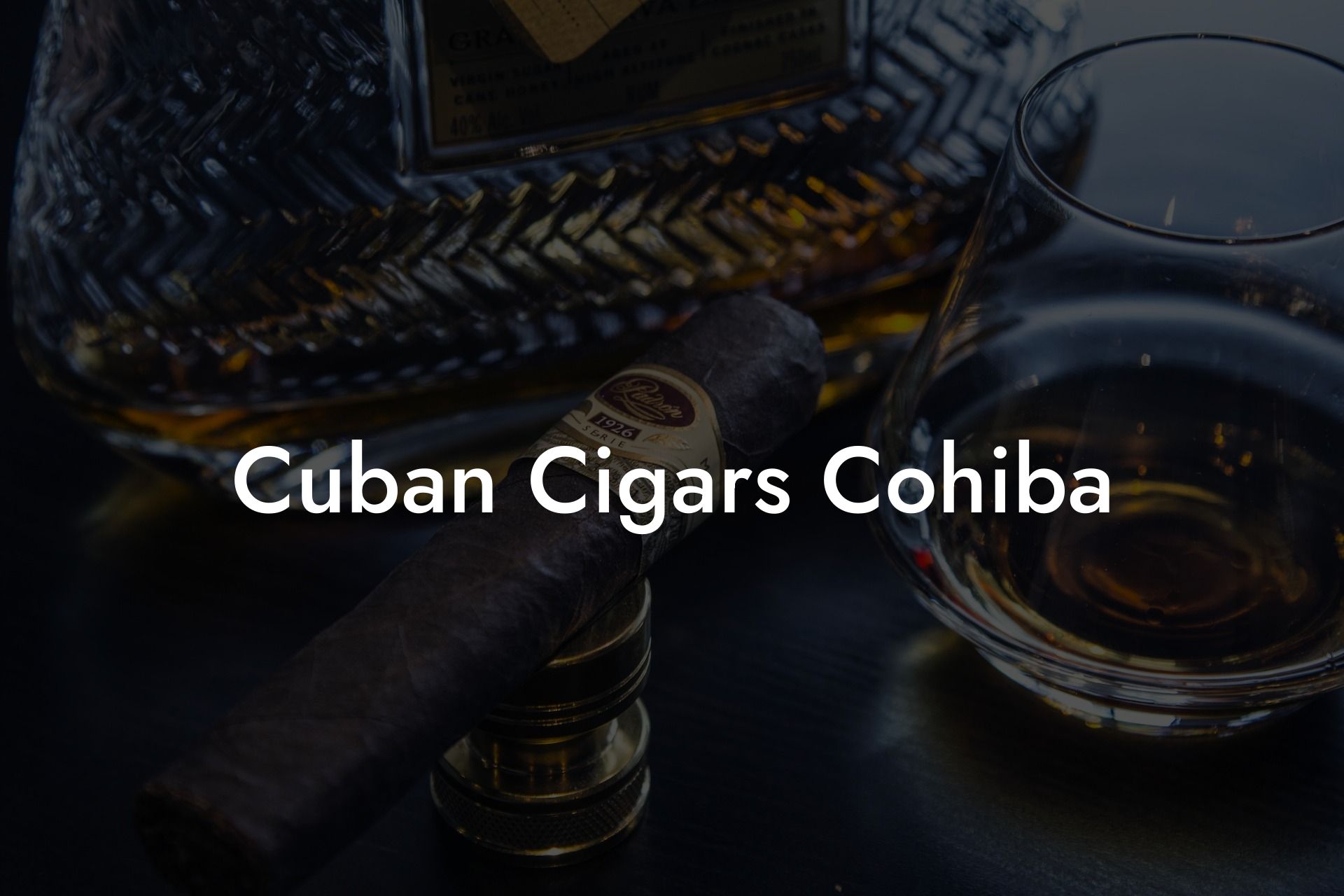 Cuban Cigars Cohiba