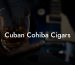 Cuban Cohiba Cigars