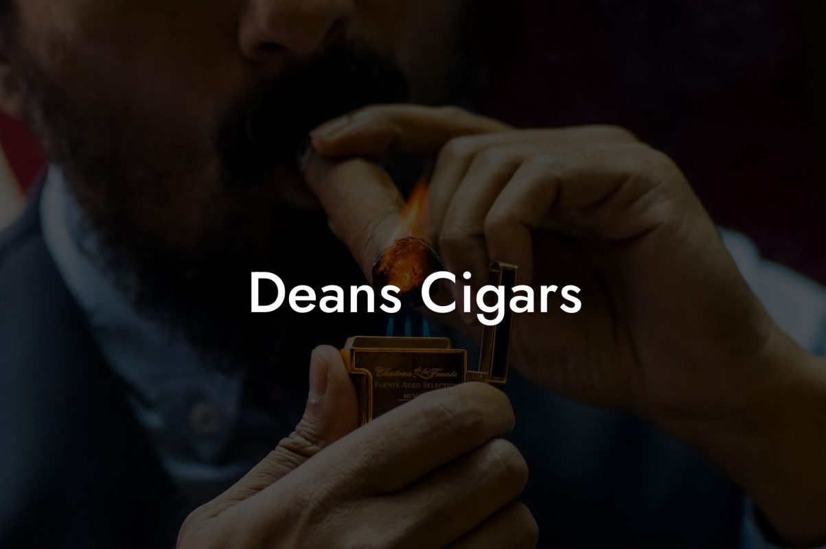 Deans Cigars