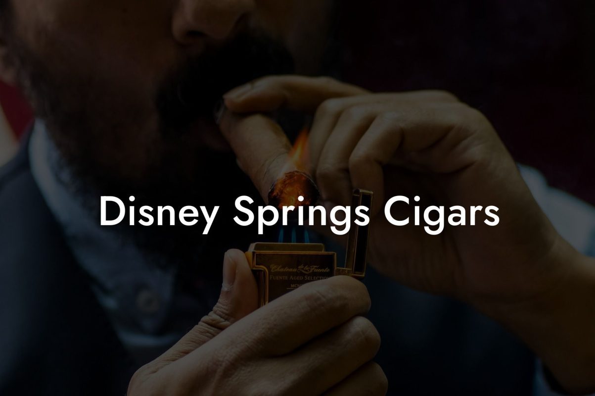 Disney Springs Cigars