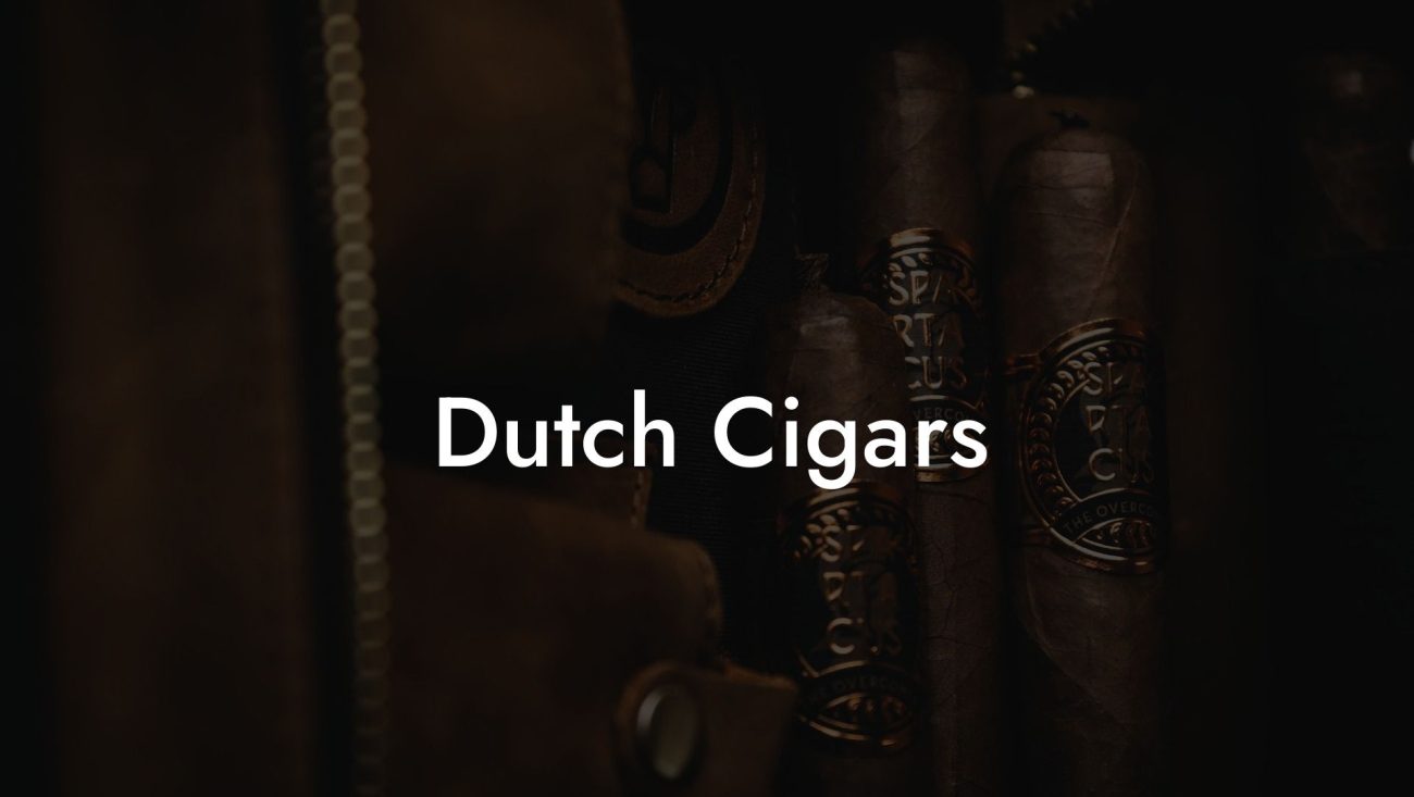 Dutch Cigars