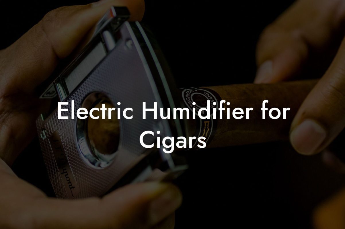 Electric Humidifier for Cigars