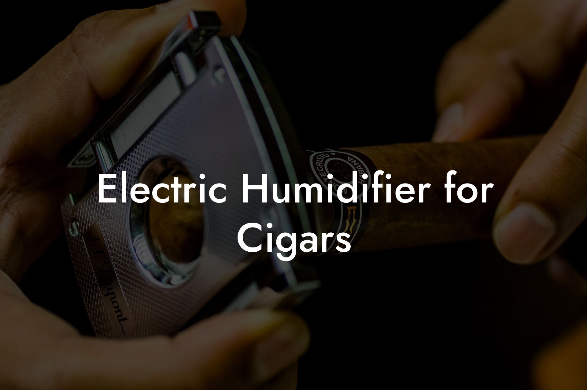 Electric Humidifier for Cigars