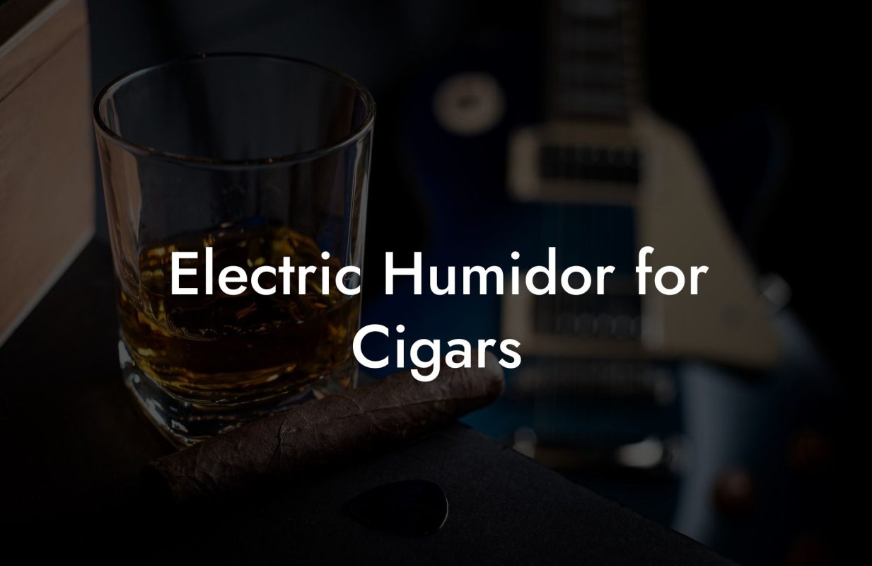 Electric Humidor for Cigars