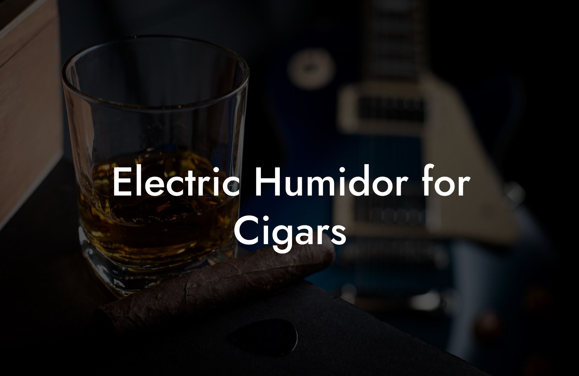 Electric Humidor for Cigars