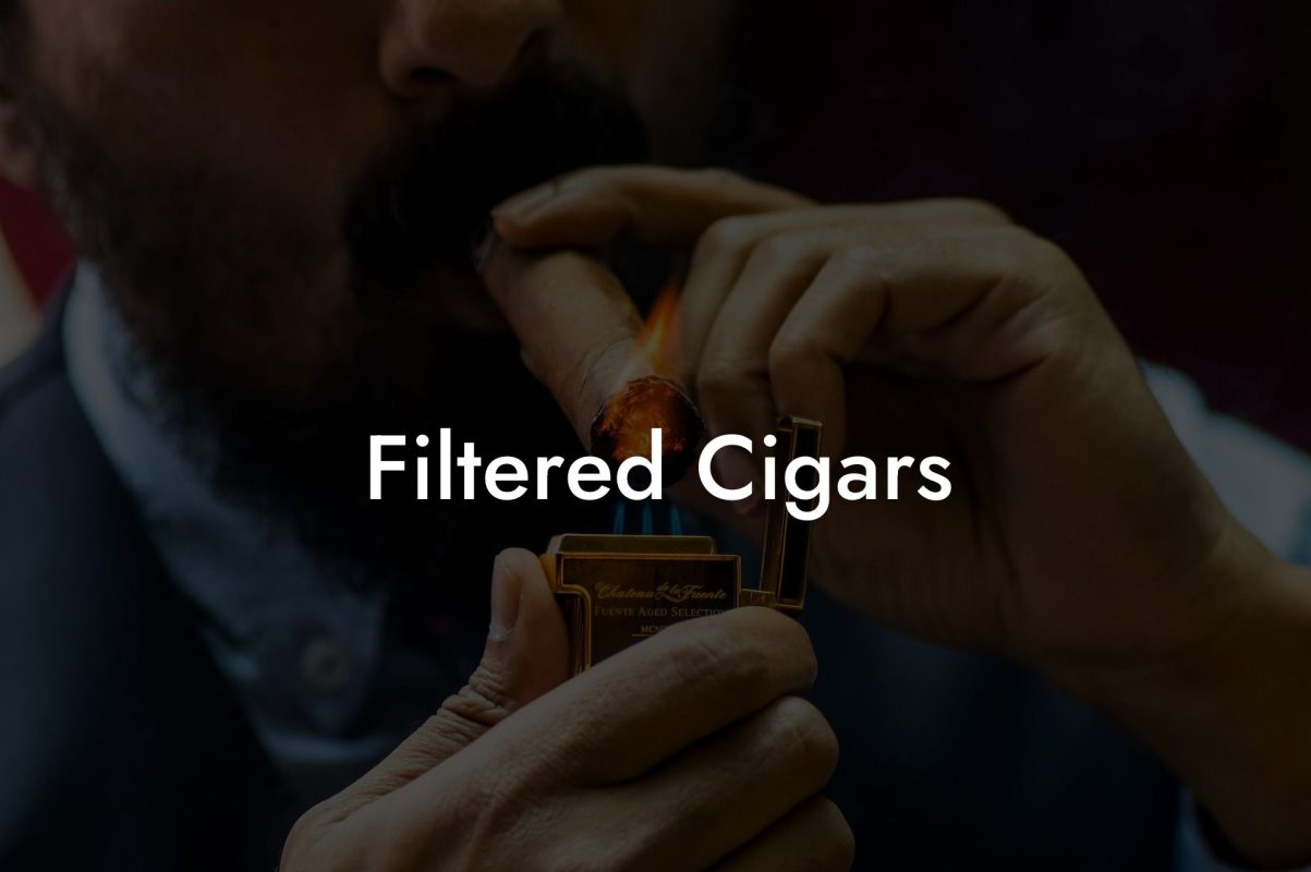 Filtered Cigars